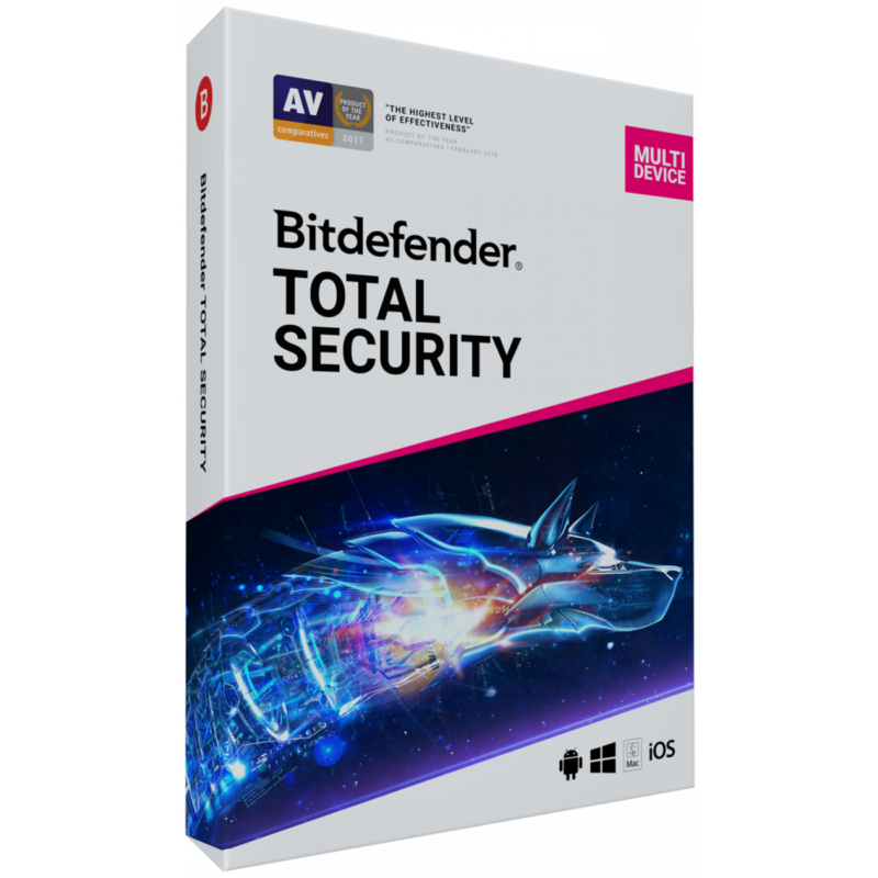 Bitdefender Total Security 3PC 1YEAR