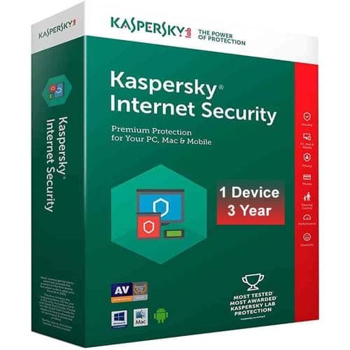 Kaspersky Internet Security 1pc 3y