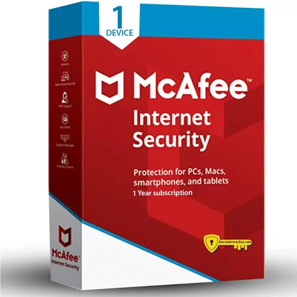 Mcafee Internet Security 1PC 1Y